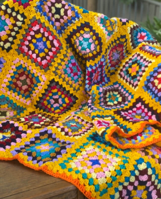 GRANNY SQUARES by The Granny Square Lady